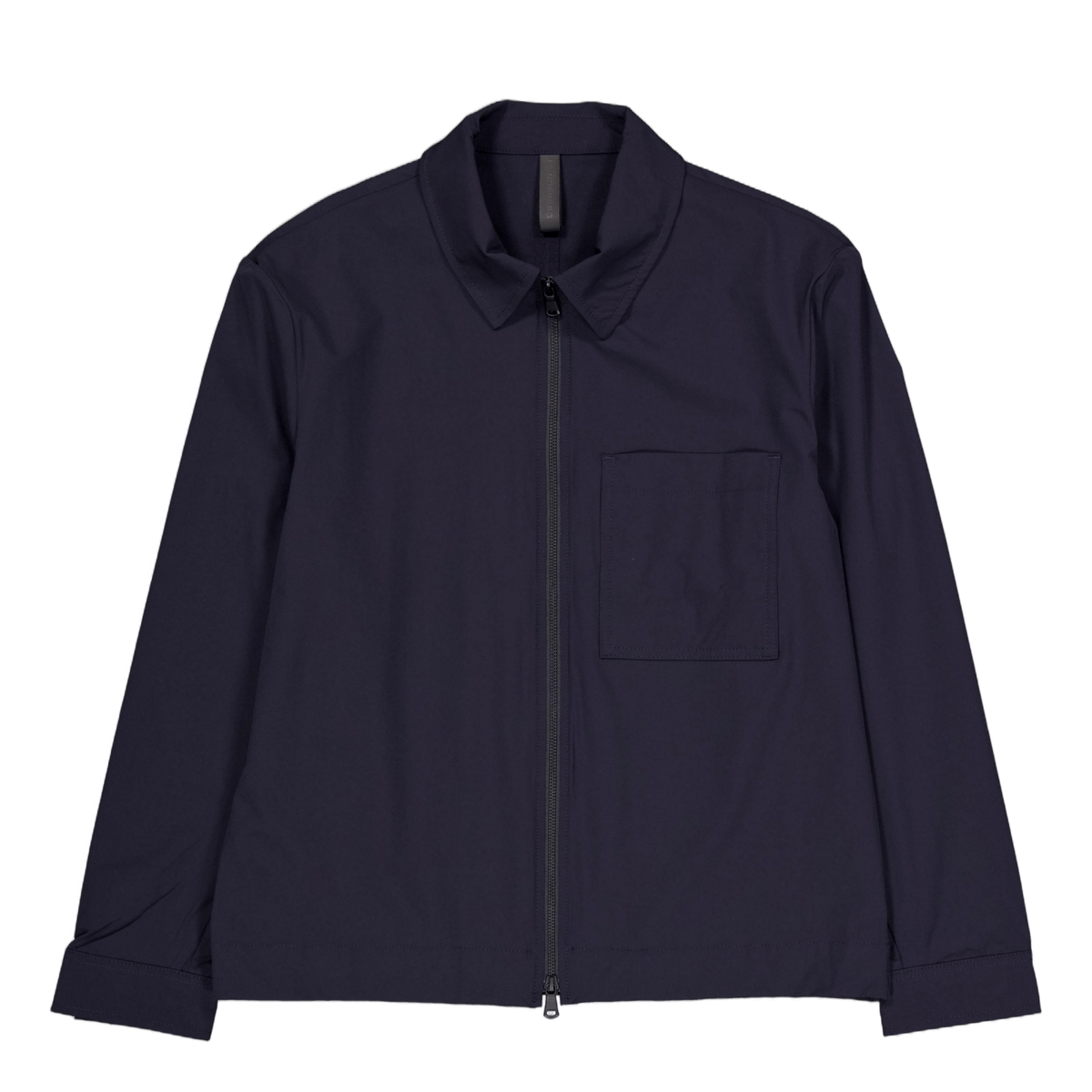 Jake Zipped Overshirt Jl Navy