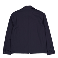 Jake Zipped Overshirt Jl Navy