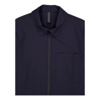 Jake Zipped Overshirt Jl Navy