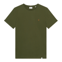 Nørregaard T-shirt - Seasonal Chive Green/orange