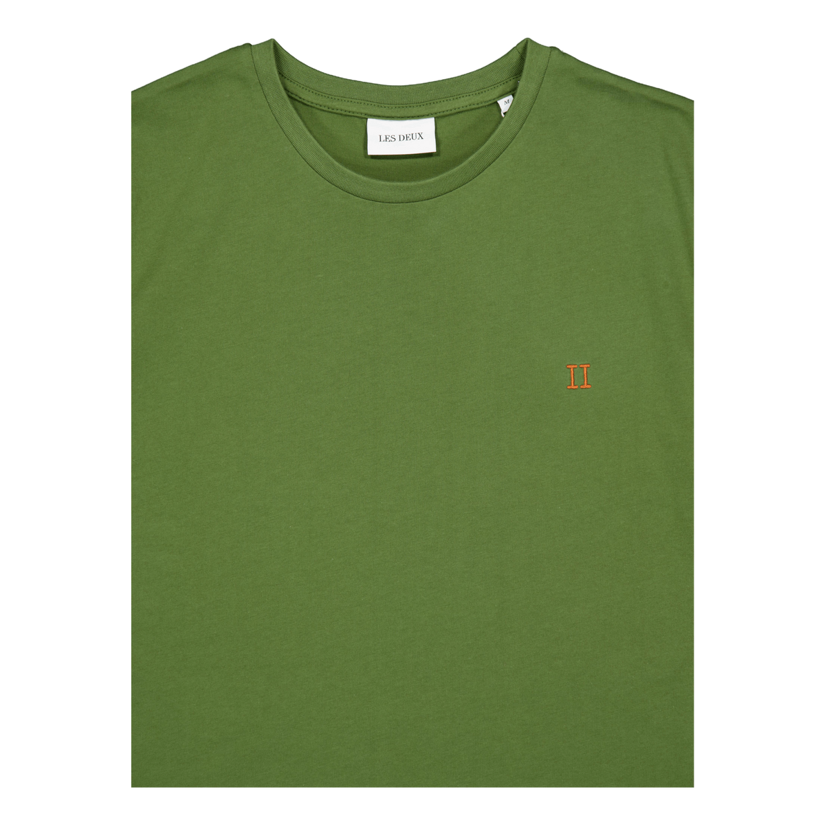 Nørregaard T-shirt - Seasonal Chive Green/orange