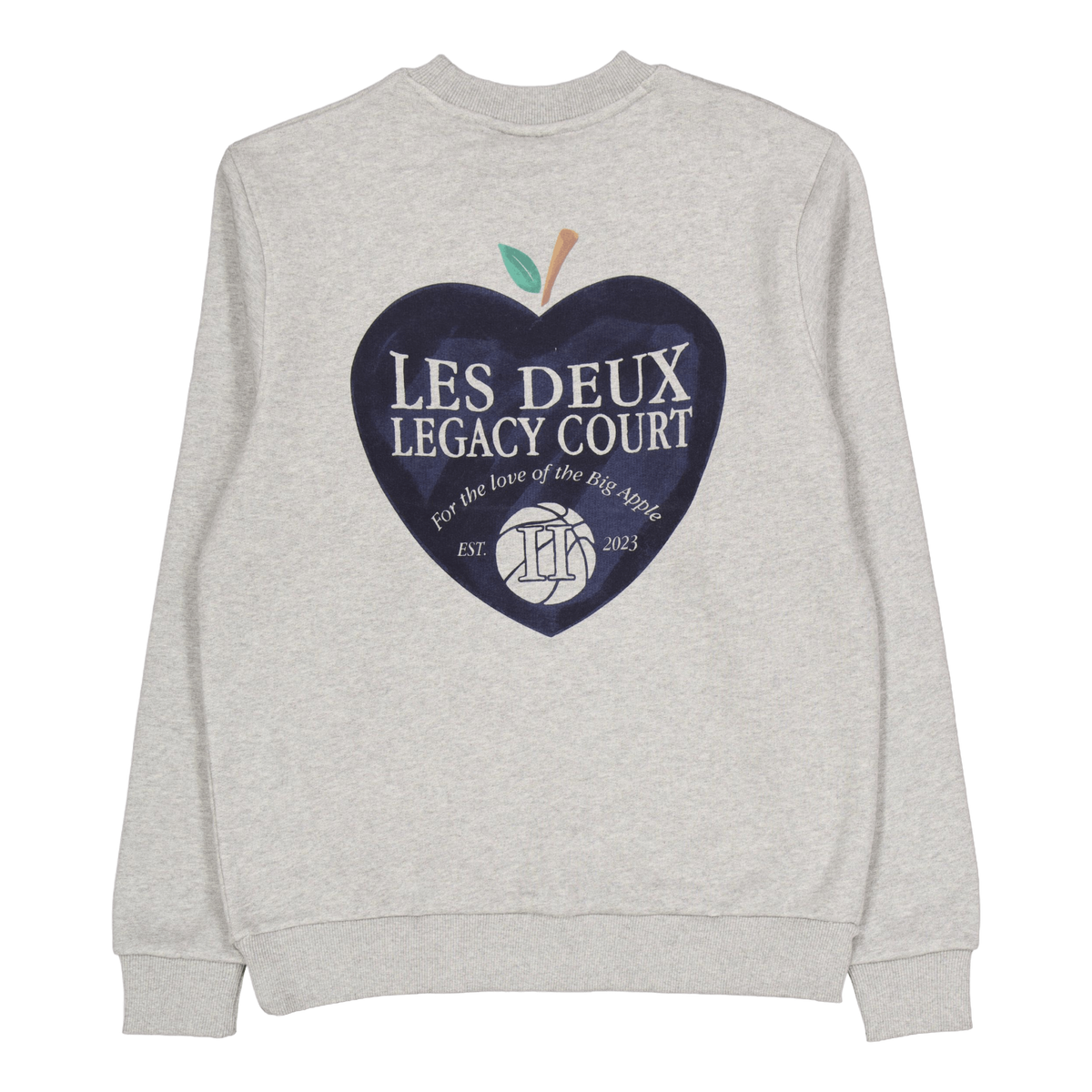 Legacy Court Sweatshirt Grey Melange