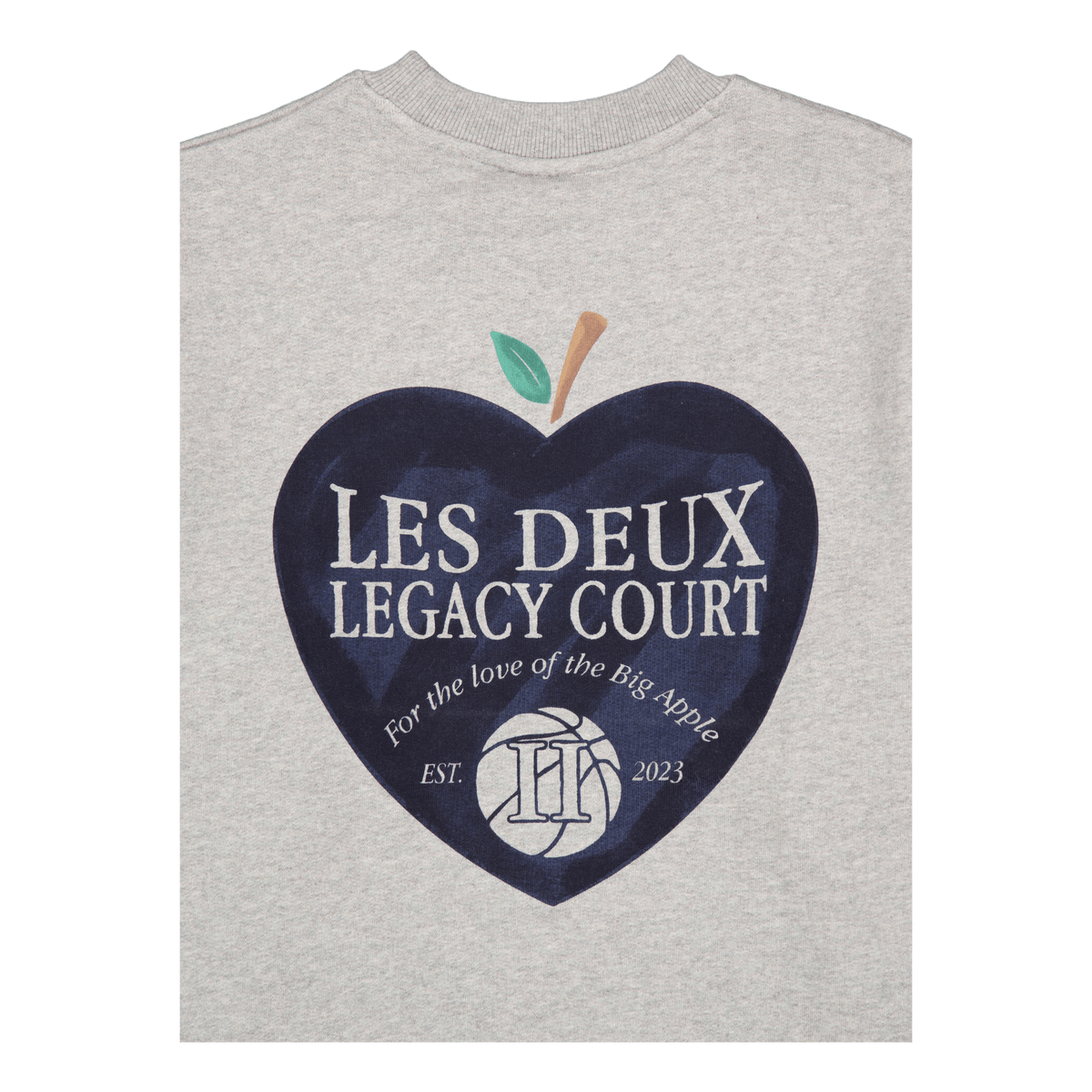 Legacy Court Sweatshirt Grey Melange