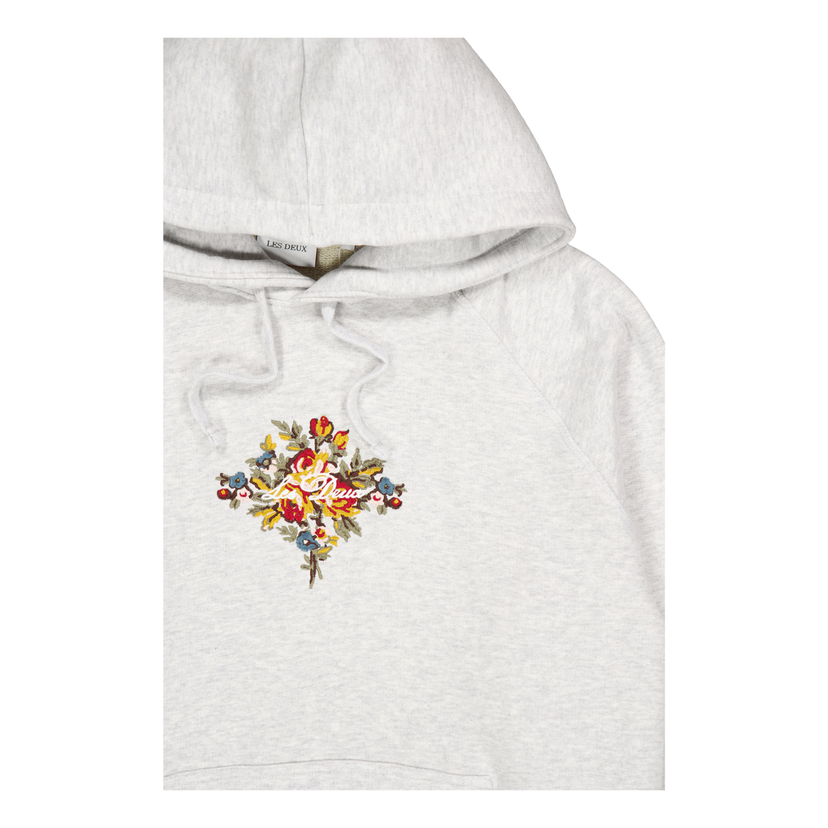 Fiore Hoodie Snow Melange