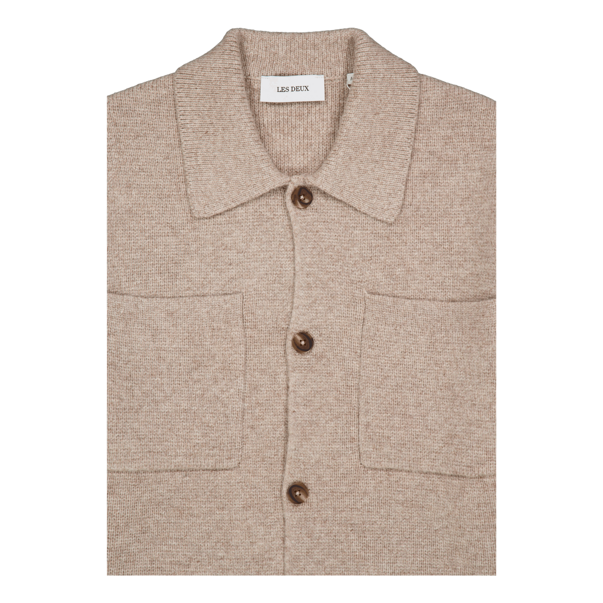 Fischer Milano Overshirt Light Desert Sand Melange