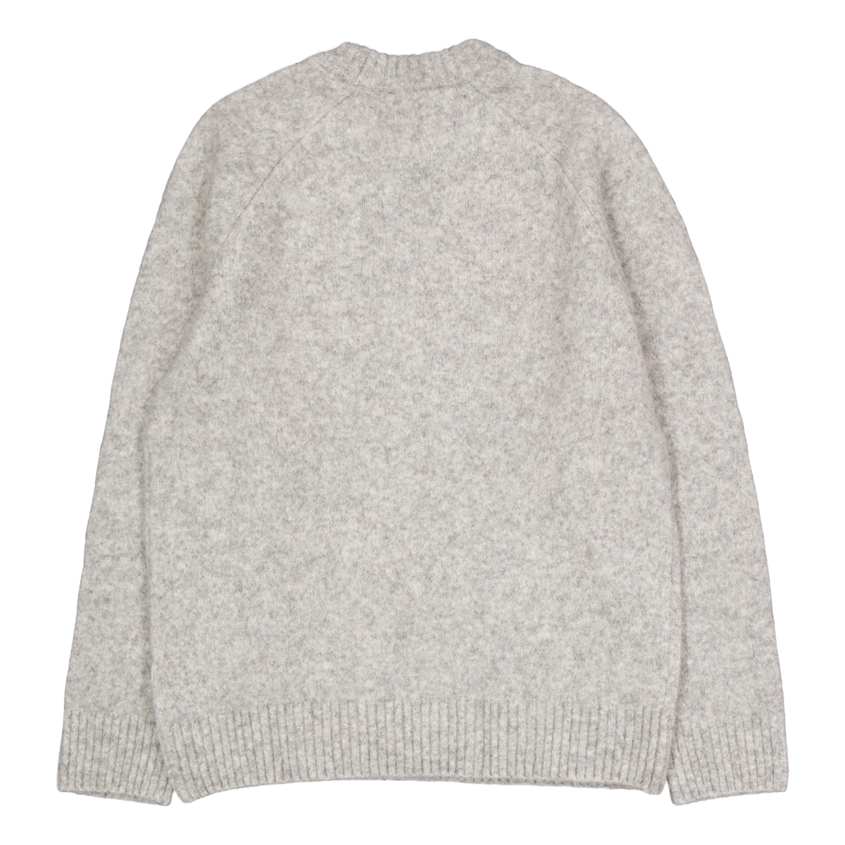 Gilbert Roundneck Knit Light Grey Melange