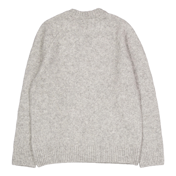 Gilbert Roundneck Knit Light Grey Melange