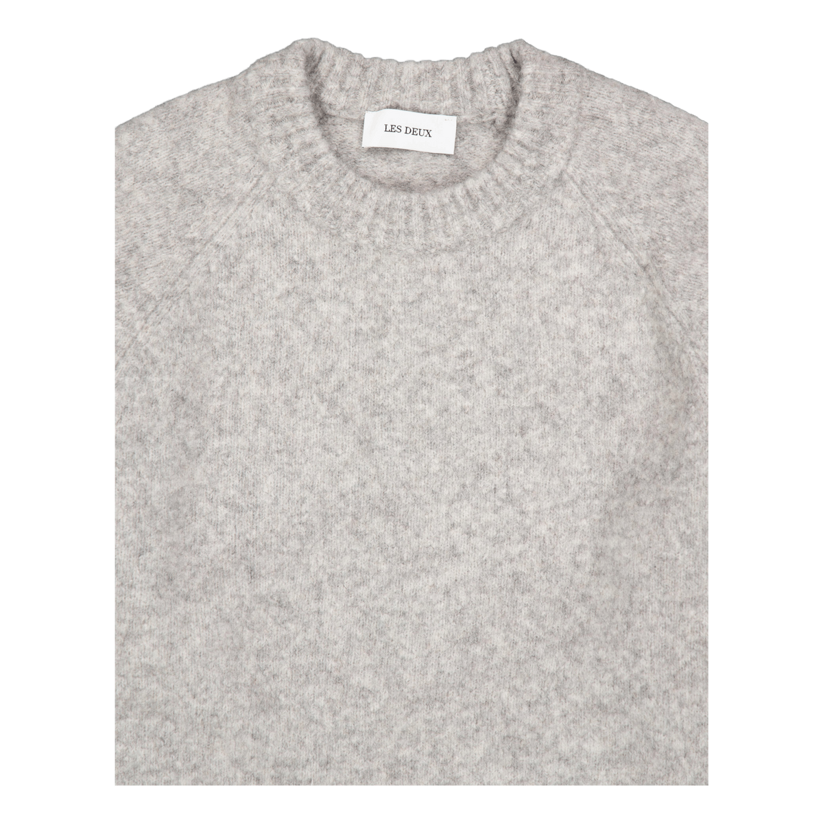 Gilbert Roundneck Knit Light Grey Melange