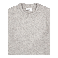 Gilbert Roundneck Knit Light Grey Melange