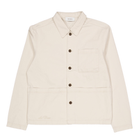 Journey Embroidery Overshirt Ivory