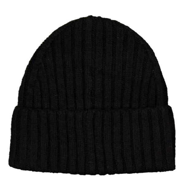 Wells Wool Beanie Black