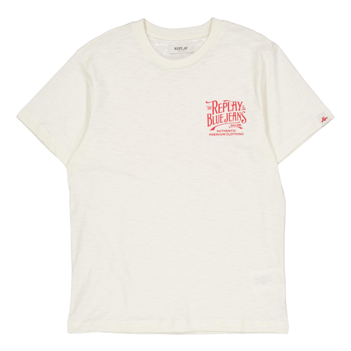 Backprint Tee Butter White