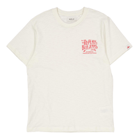 Backprint Tee Butter White