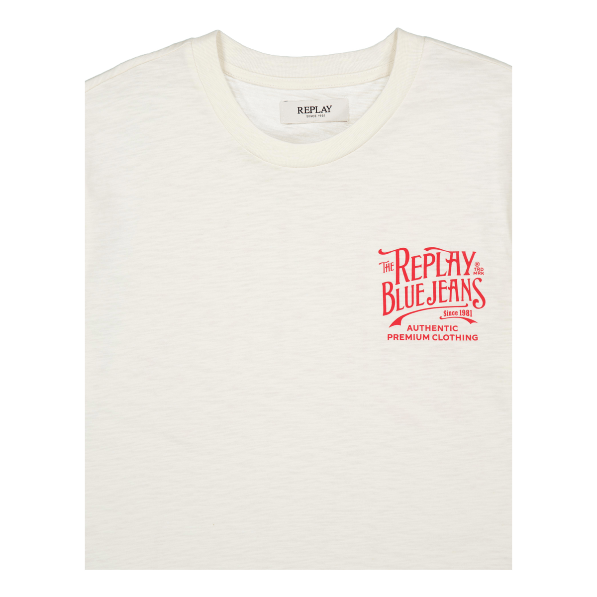 Backprint Tee Butter White