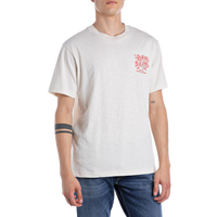 Backprint Tee Butter White