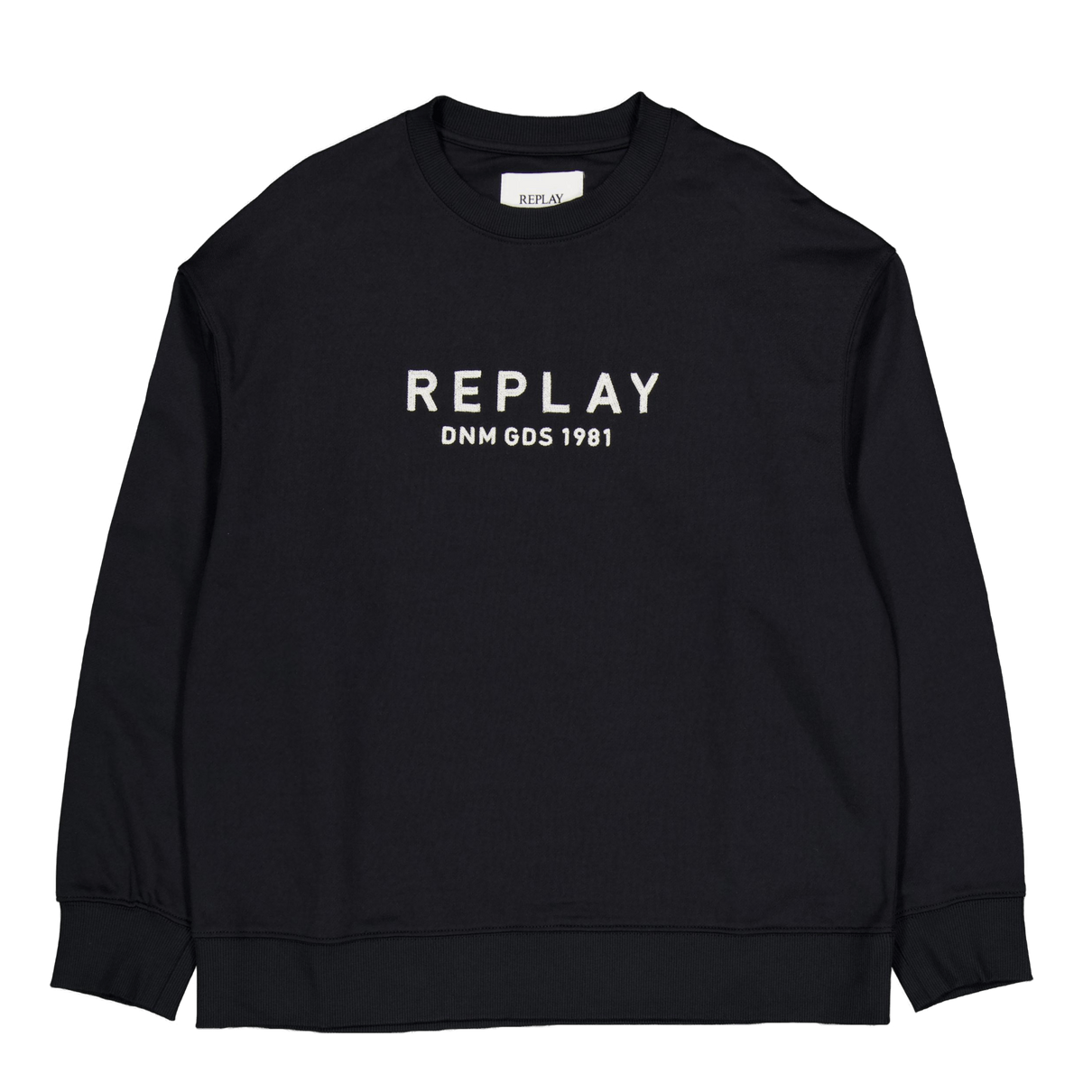 Embroided Logo Sweatshirt Black