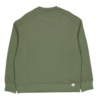 Embroided Logo Sweatshirt Military