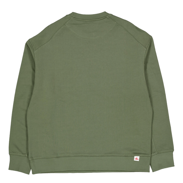 Embroided Logo Sweatshirt Military