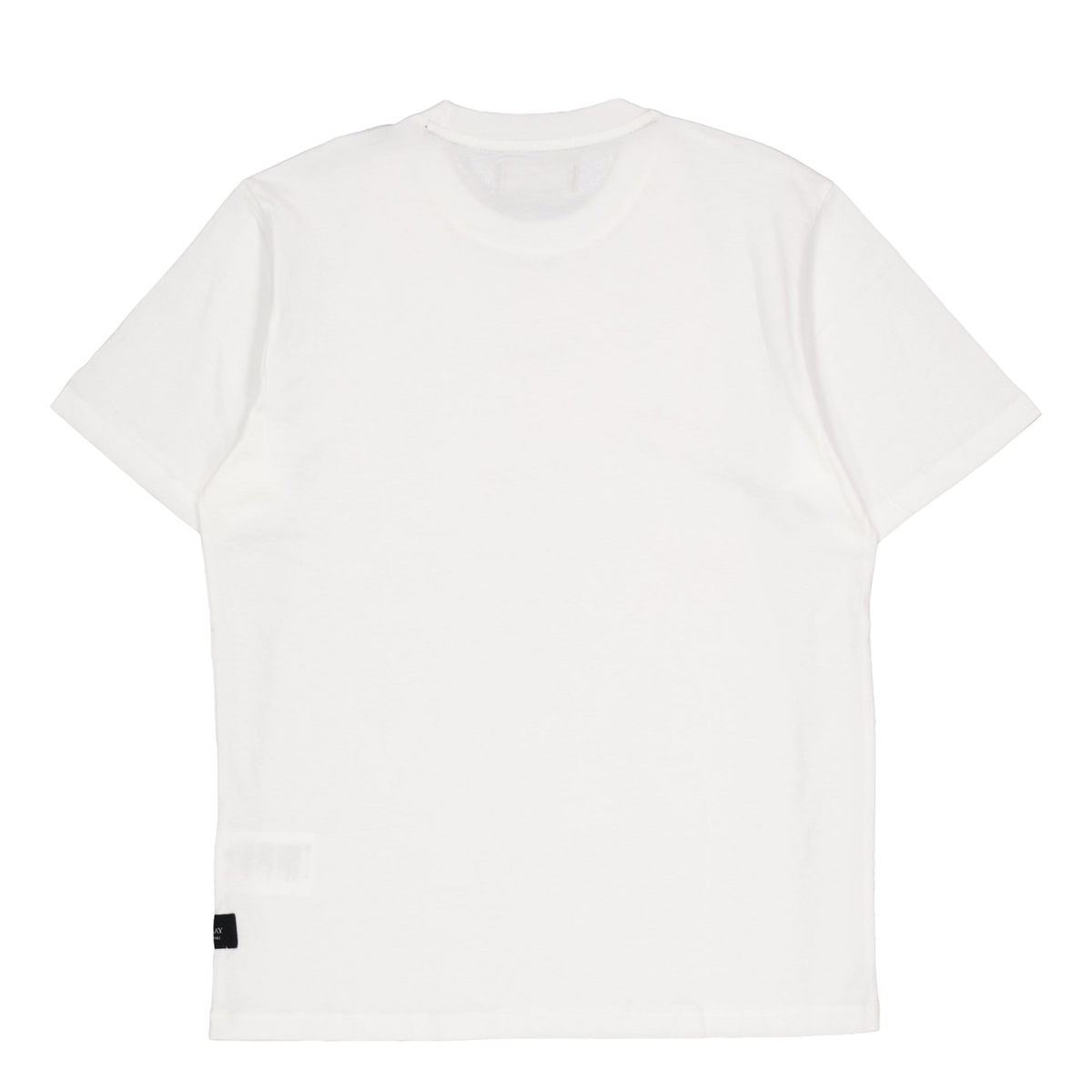 Replay Basic Logo Tee Natural White