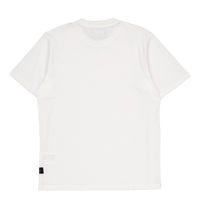 Replay Basic Logo Tee Natural White