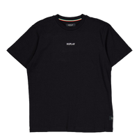 Replay Basic Logo Tee Black