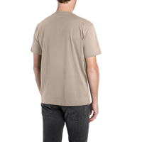 Replay Basic Logo Tee Turtledove