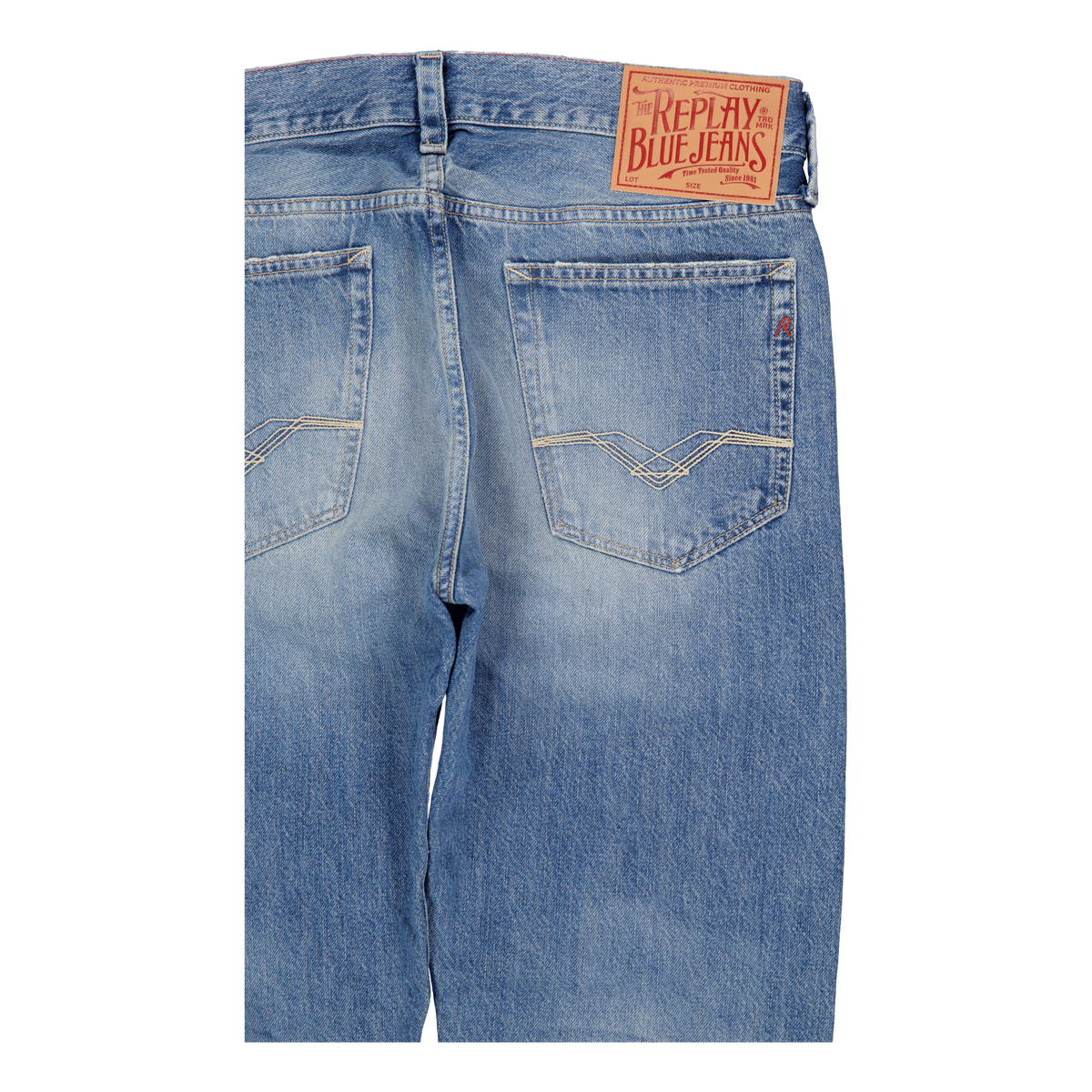 Neaal Red Attitude Tapered Medium Blue