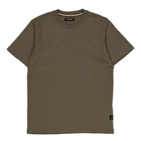 Replay Basic Logo Tee Mud Green