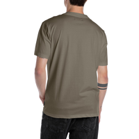 Replay Basic Logo Tee Mud Green