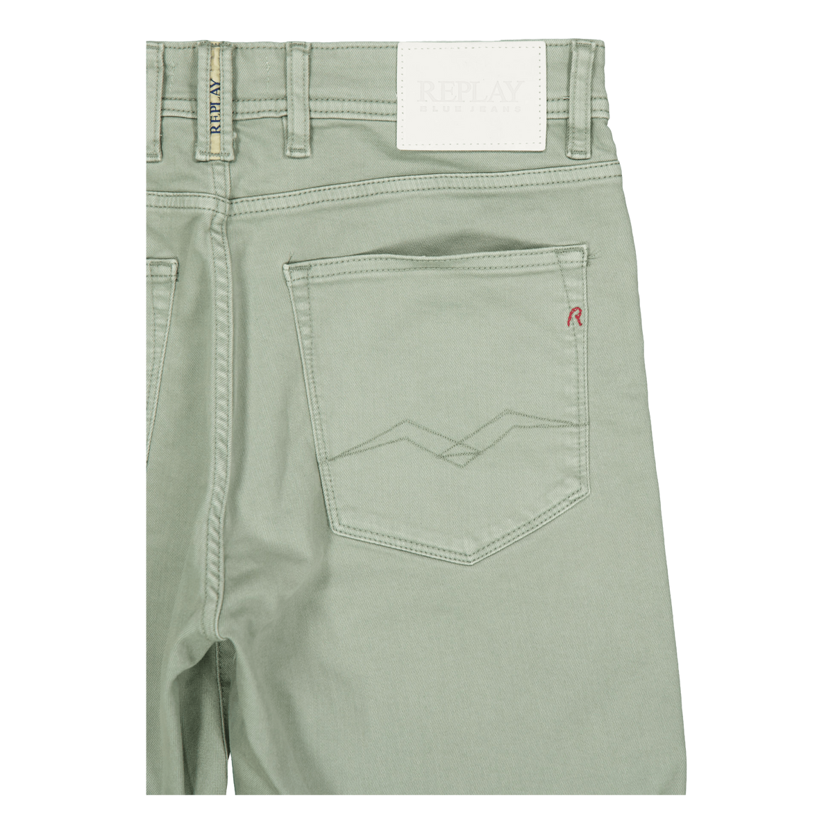 Rbj 981 Bull Stretch Light Sage Green