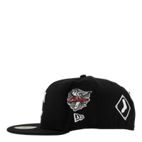 Mlb Coops Patch 59fifty Chiwh Blk