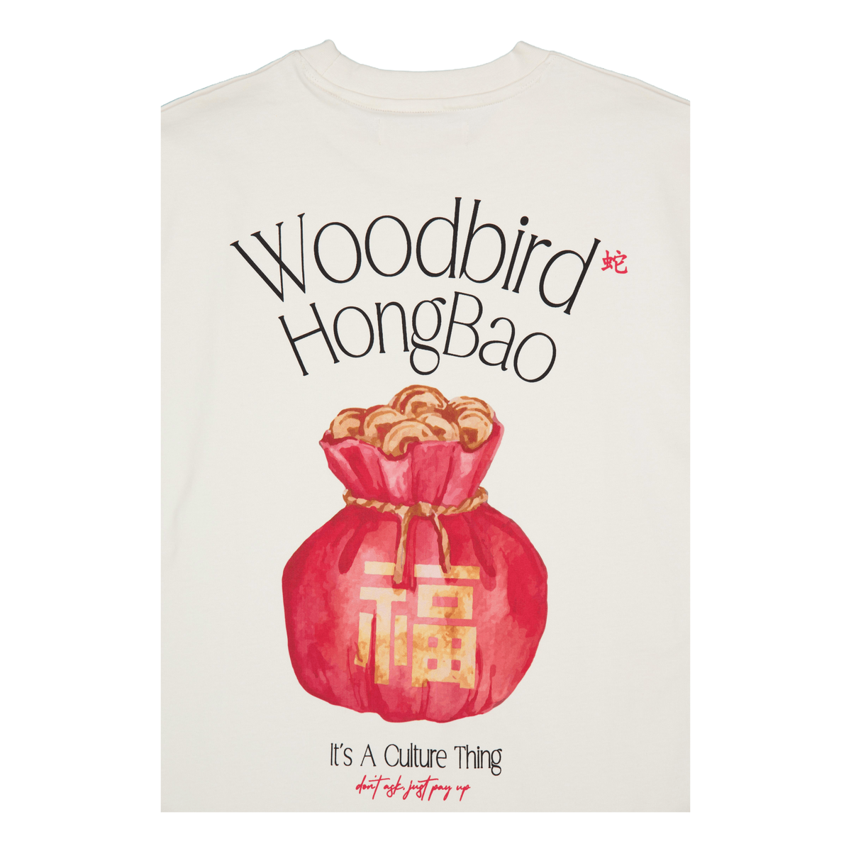 Wbbaine Hongbao Tee Off White