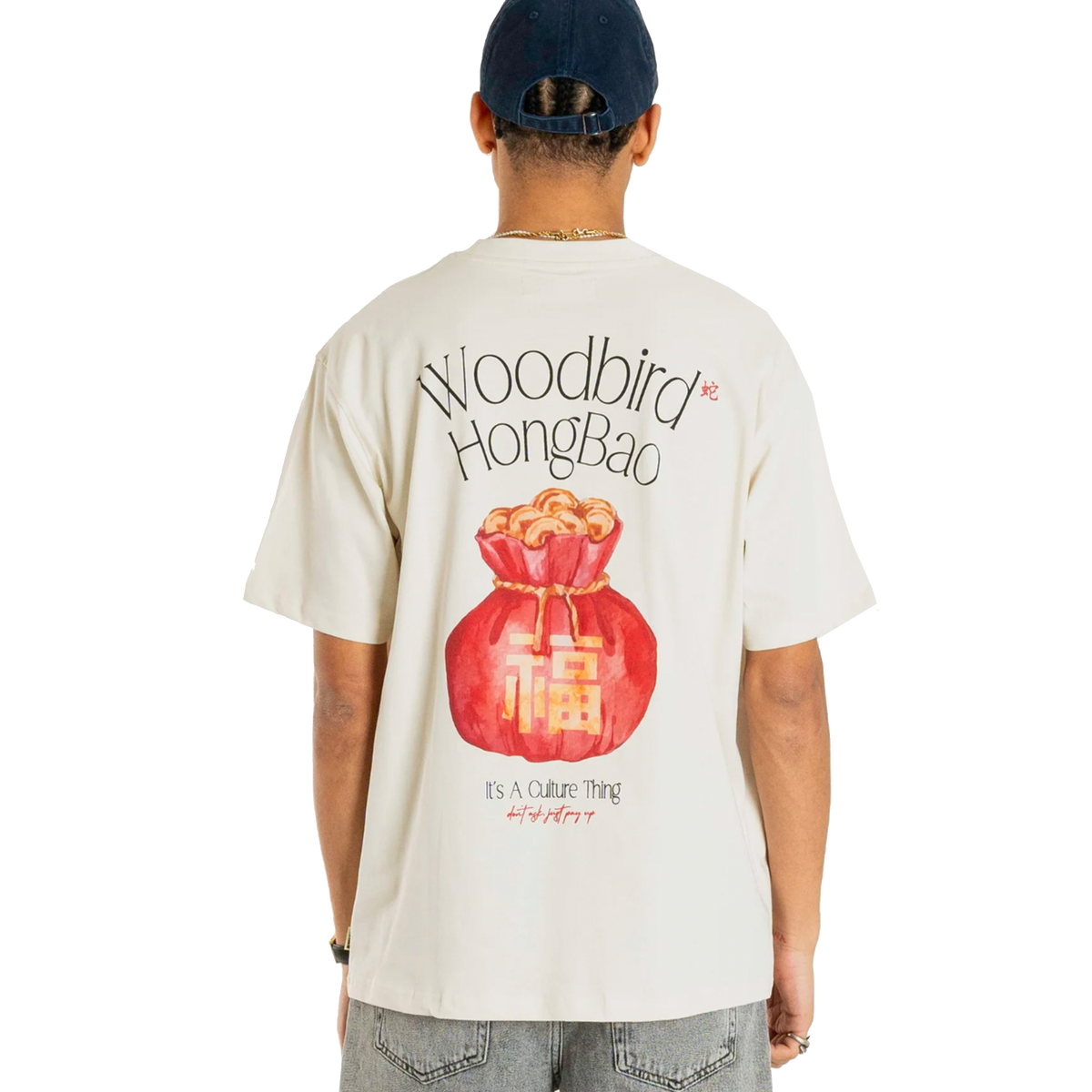 Wbbaine Hongbao Tee Off White