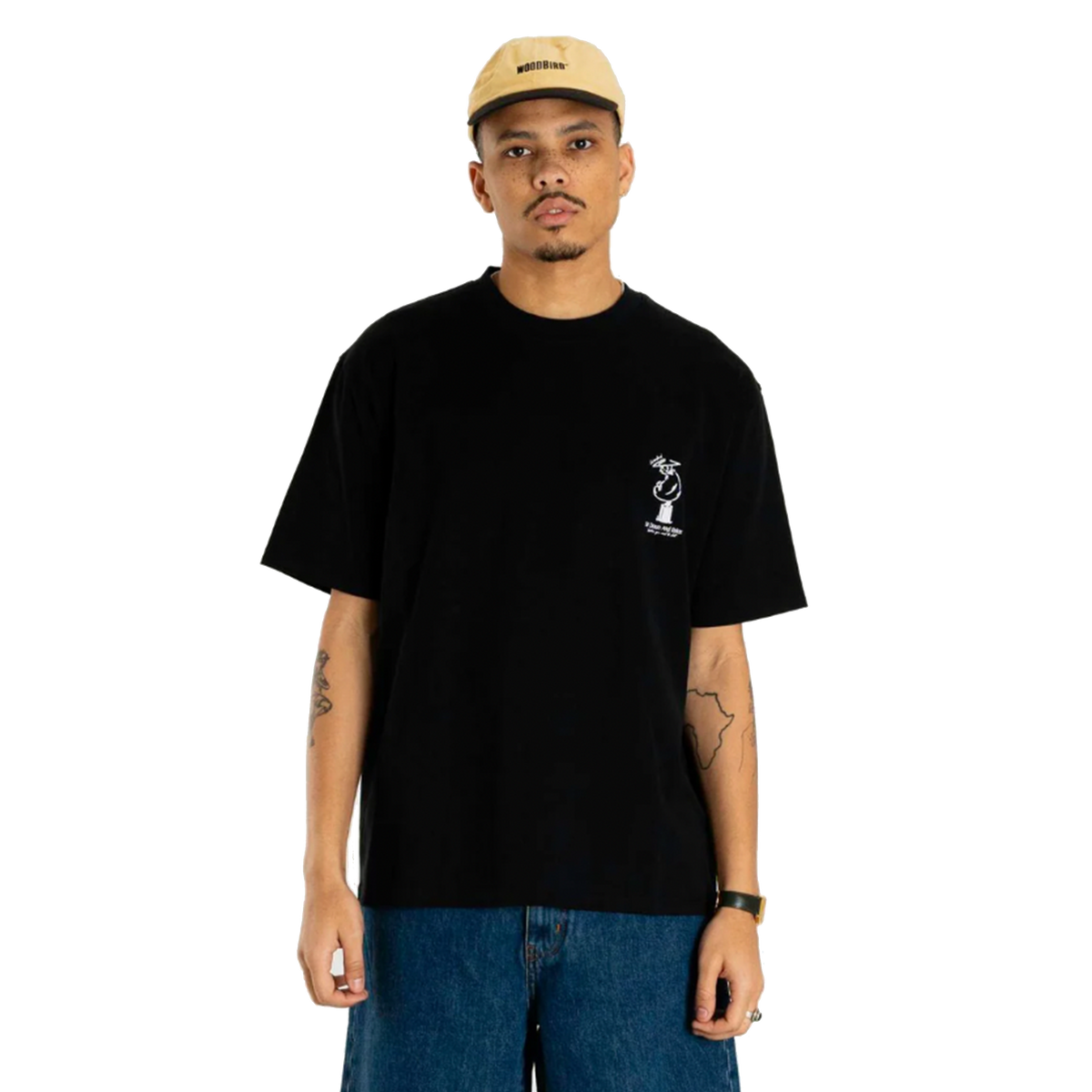 Wbbaine Relax Tee Black