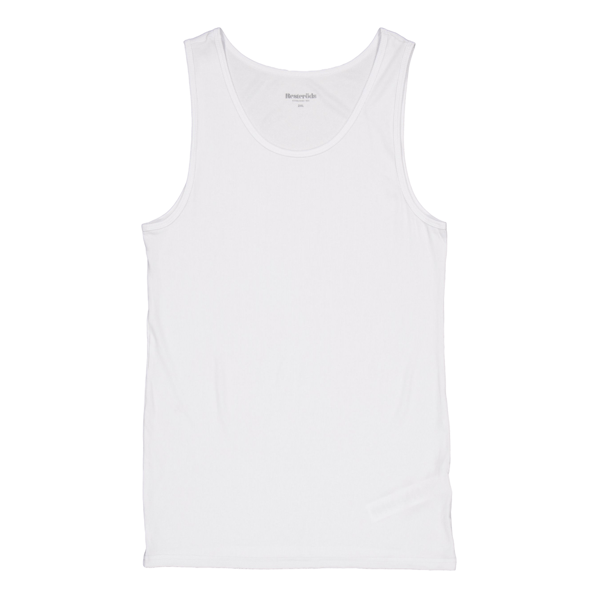 Tanktop 2-pack Bamboo White