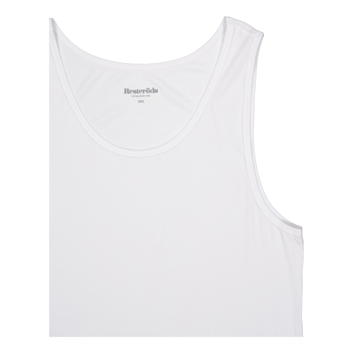 Tanktop 2-pack Bamboo White