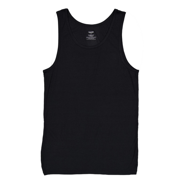 Tanktop 2-pack Bamboo Black