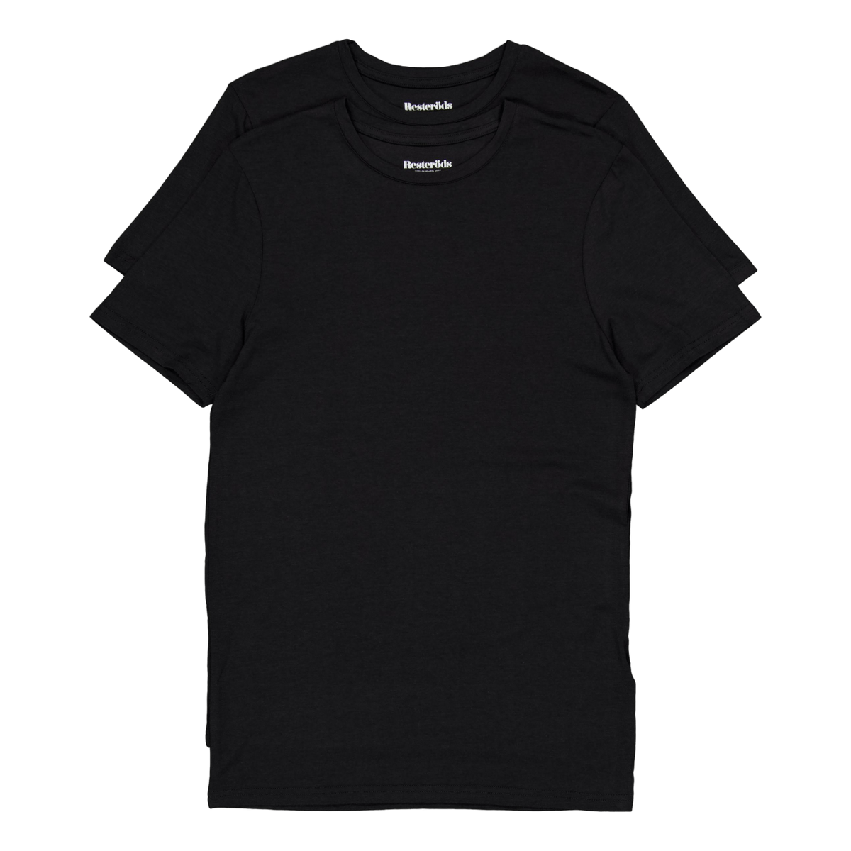 Tee 2-pack Bamboo Black