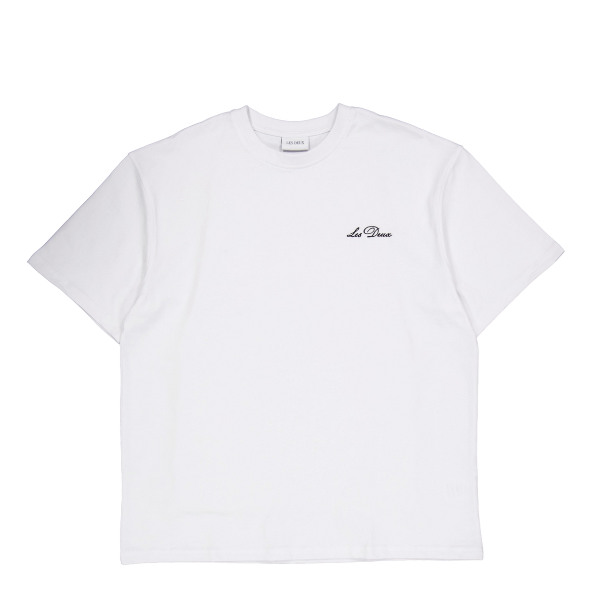 Crew T-shirt White/black