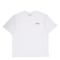 Crew T-shirt White/black