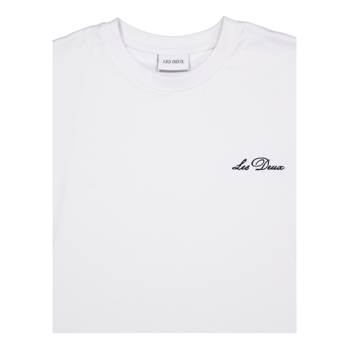 Crew T-shirt White/black