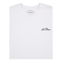 Crew T-shirt White/black