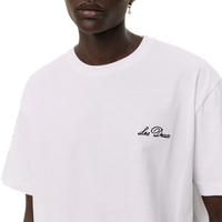 Crew T-shirt White/black