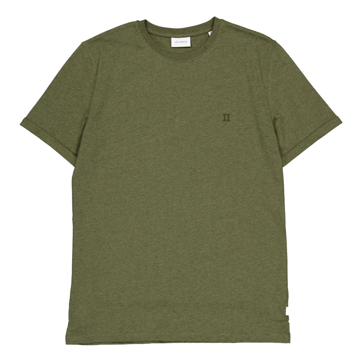 Nørregaard T-shirt Tonal Forest Green Melange