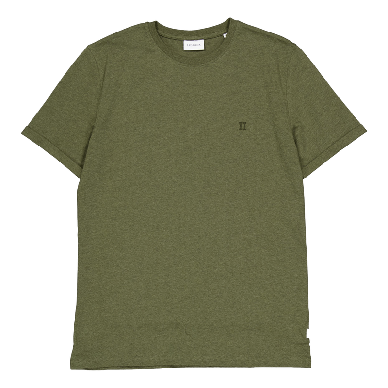 Nørregaard T-shirt Tonal Forest Green Melange