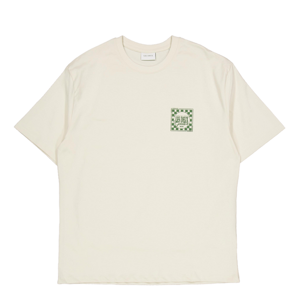 Goods T-shirt Ivory/chive Green