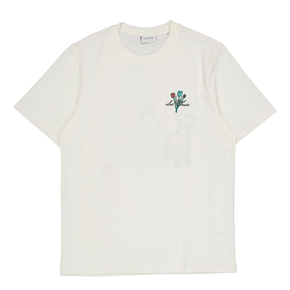 Bruno Café T-shirt Light Ivory