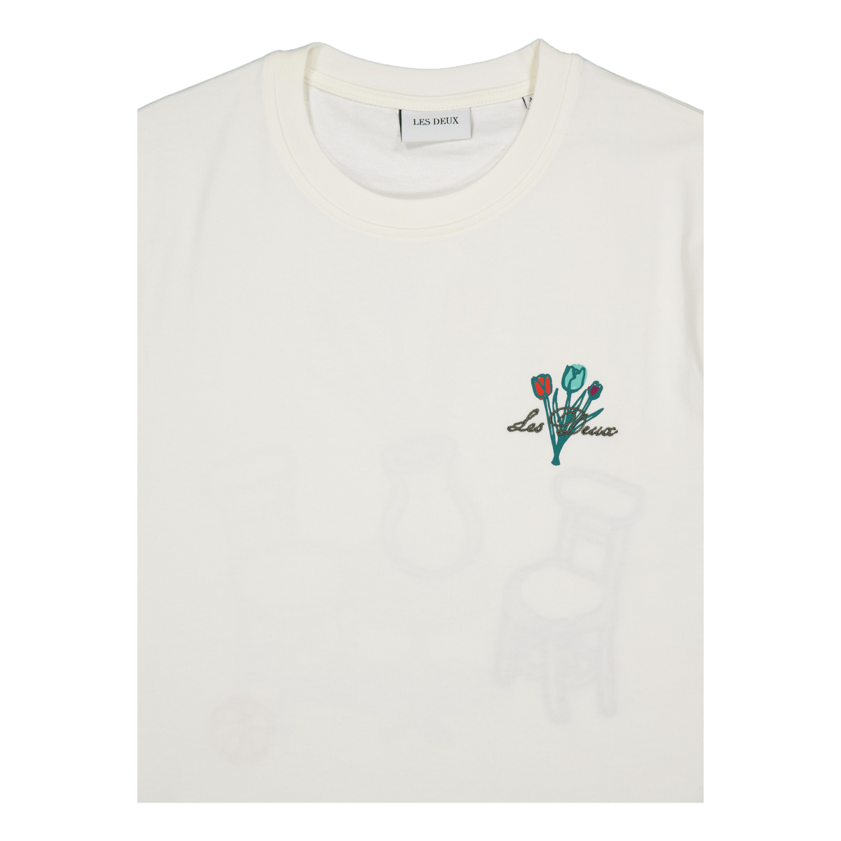 Bruno Café T-shirt Light Ivory