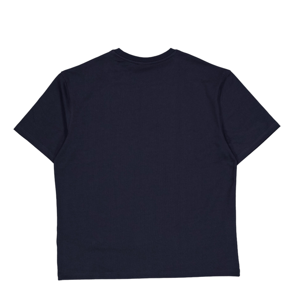 Crew T-shirt Dark Navy/white