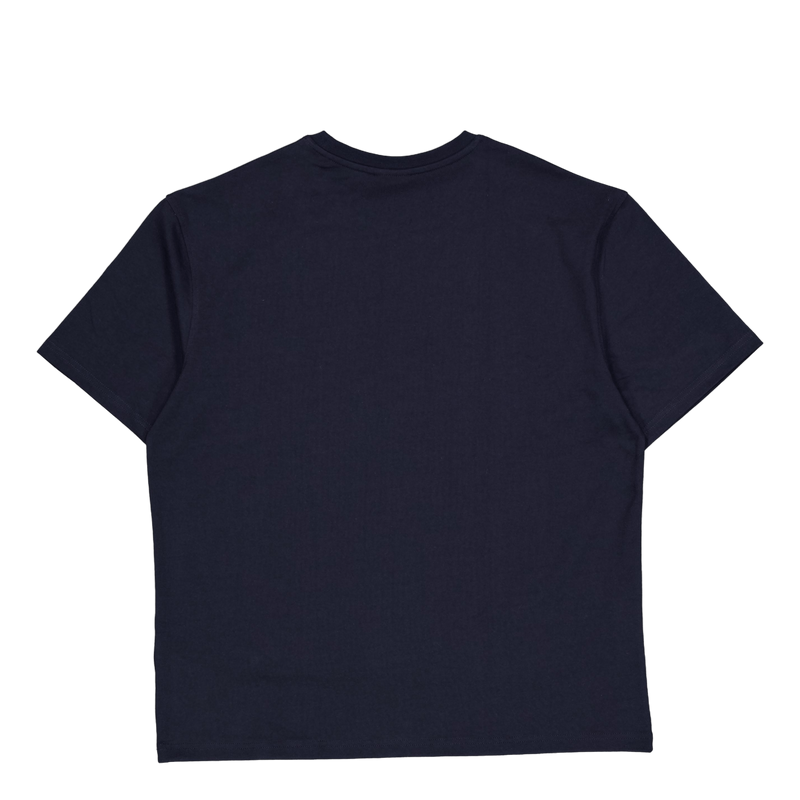 Crew T-shirt Dark Navy/white